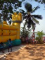 The castle at the Don Bosco orphanage in Kochi, Kerala
