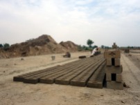 Brick kiln near Lahore, Pakistan